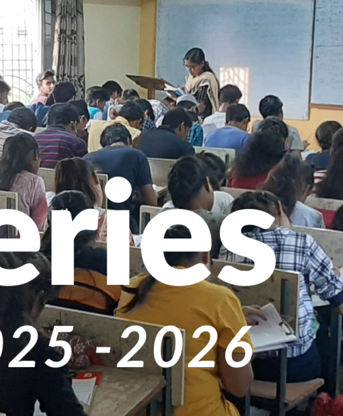 Test series Timetable 2025- 2026